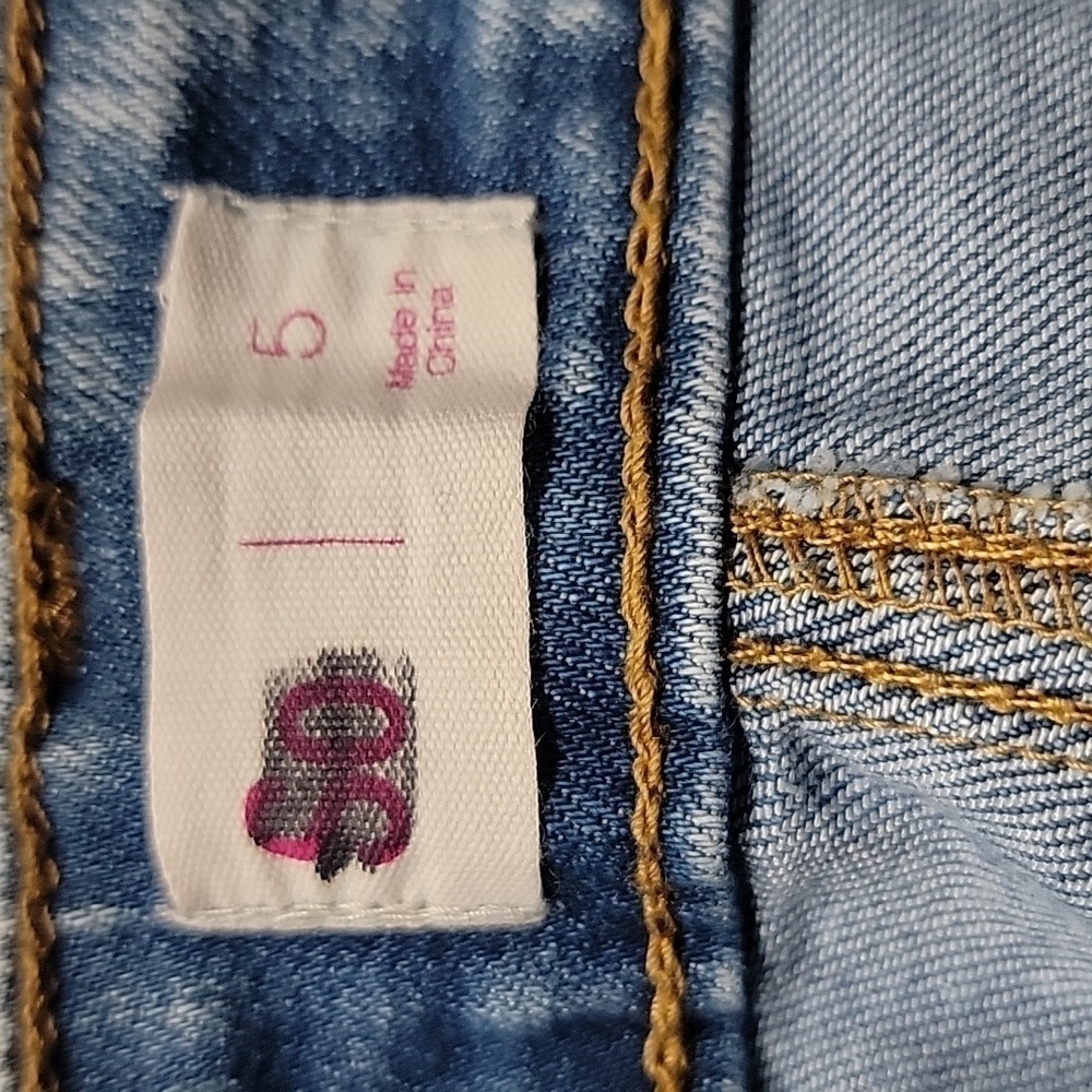 So Denim Distressed Mini Skirt Size Jr's 5 - Picture 3 of 4